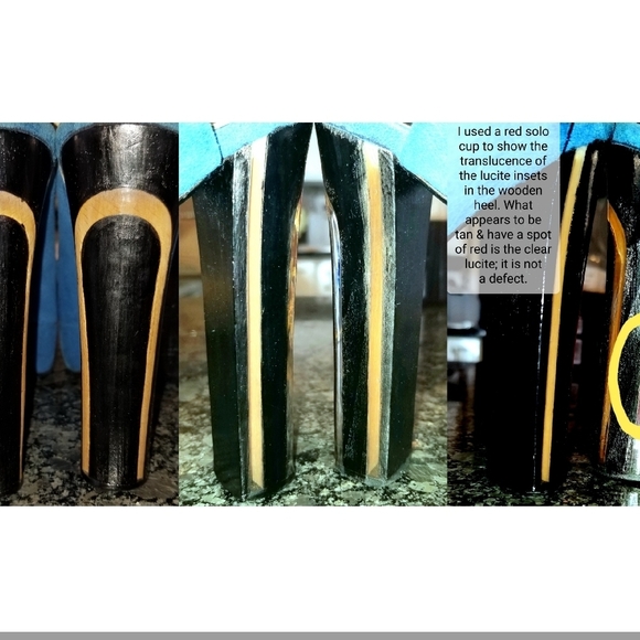 Authentic Jimmy Choo Suede Platform Slingbacks - Picture 8 of 14